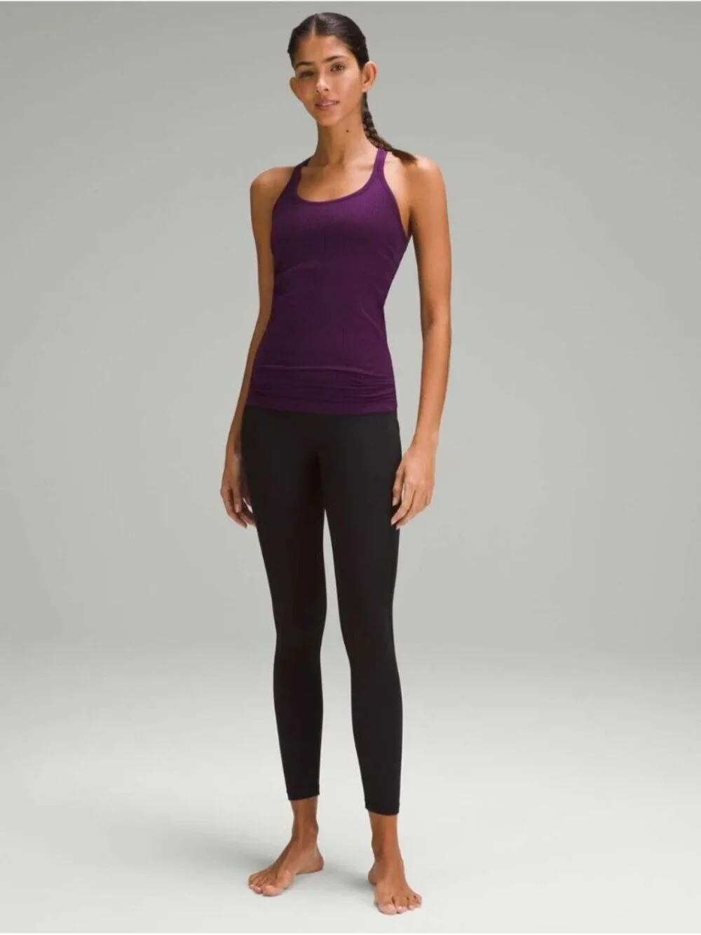 Lululemon Ebb to Street Tank Top Dramatic Magenta